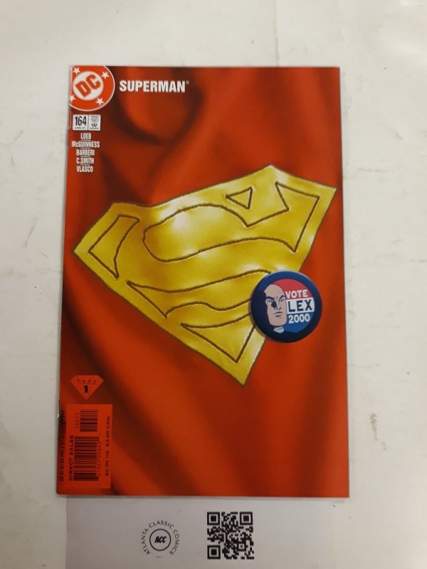 Superman #164 (DC Comics, 1963), raw comic book in NM condition — front cover