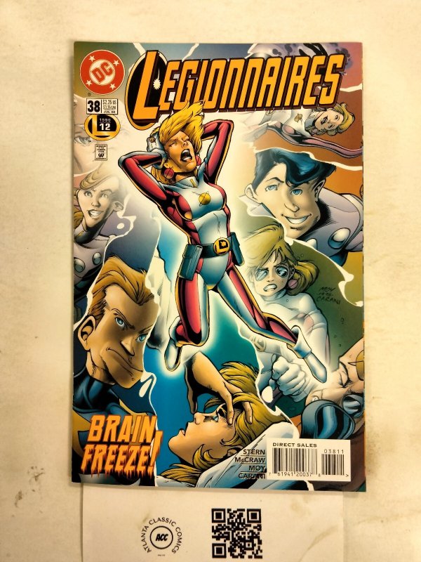 Legionnaires #38 (DC Comics), raw comic book in NM condition — front cover