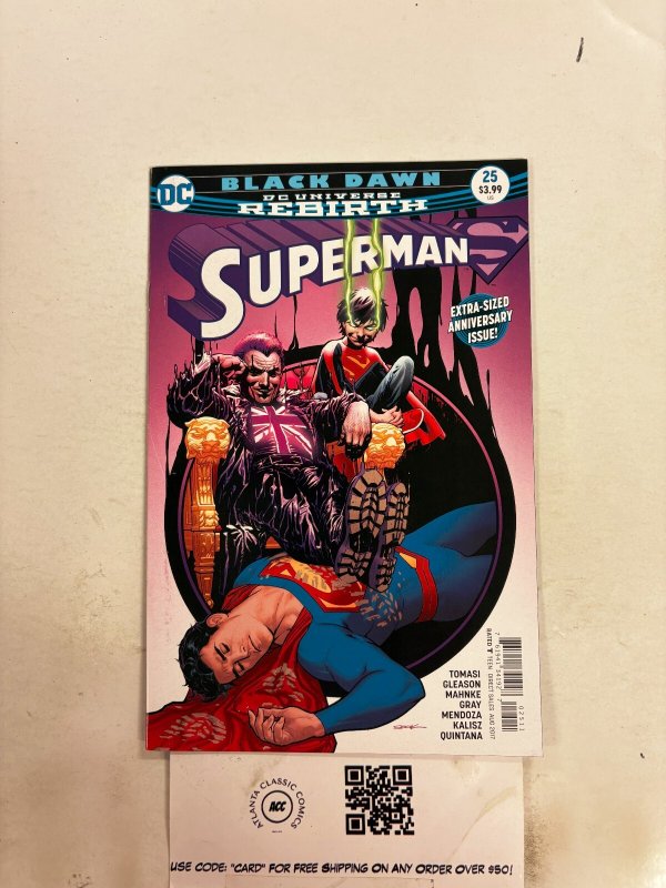 Superman #25 (DC Comics, 1988), raw comic book in NM condition — front cover