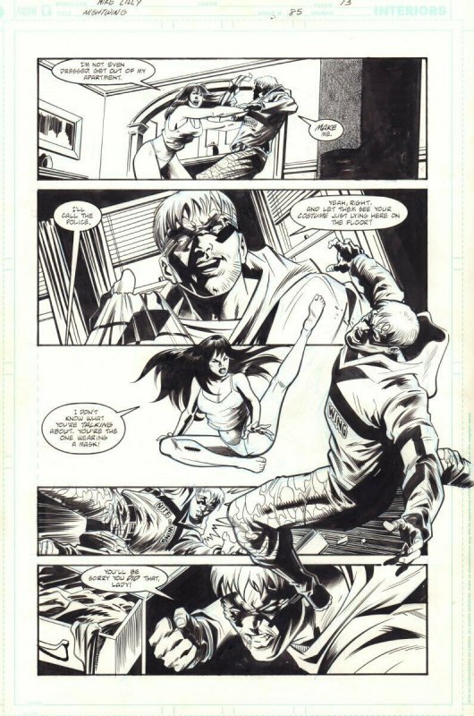 Nightwing #85 (DC Comics, 2003), raw, ungraded comic book — front cover