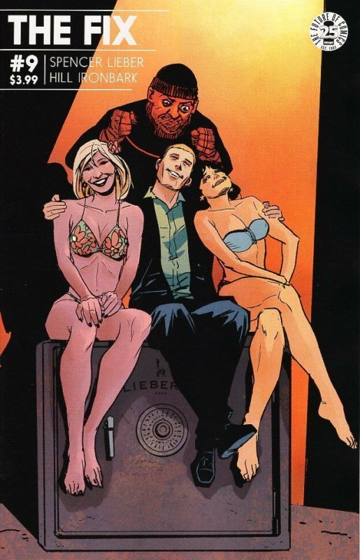 The Fix #9 (Image Comics, 2017), raw, ungraded comic book — front cover