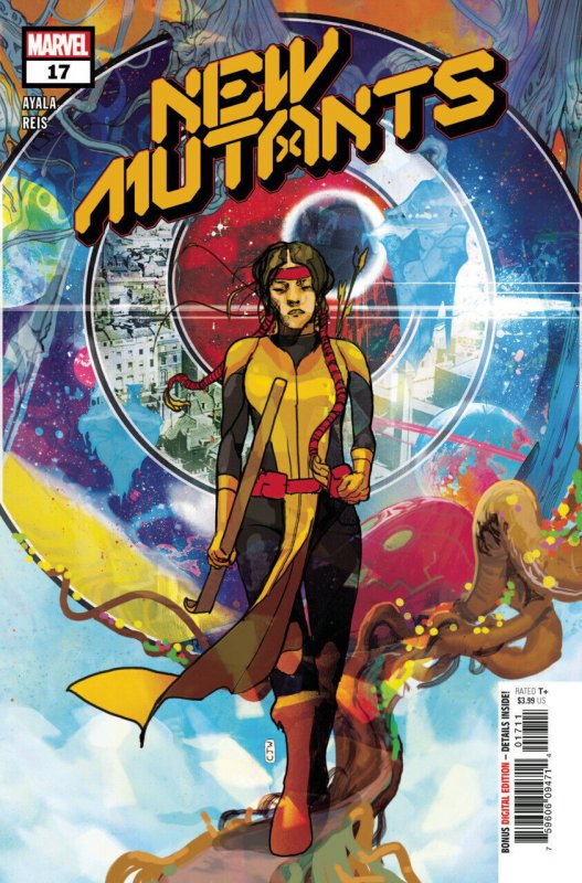 New Mutants #17 (Marvel Comics, 2020), raw comic book in VF/NM condition — front cover