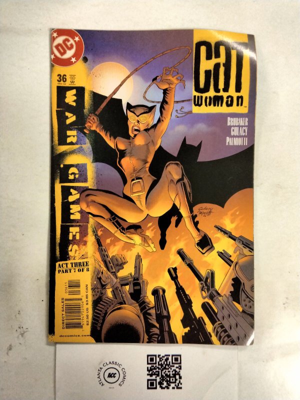 Catwoman #36 (DC Comics), raw comic book in NM condition — front cover