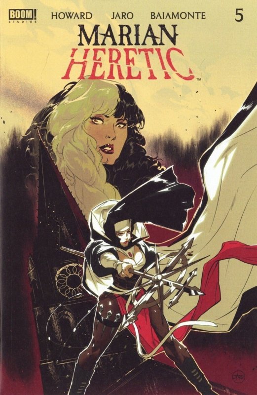Marian Heretic #5 (Boom! Studios, 2026), raw, ungraded comic book — front cover
