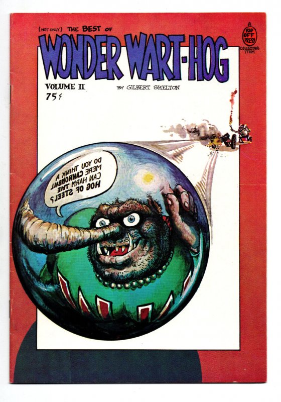 Wonder Wart-Hog #2, raw comic book in VG/FN condition — front cover