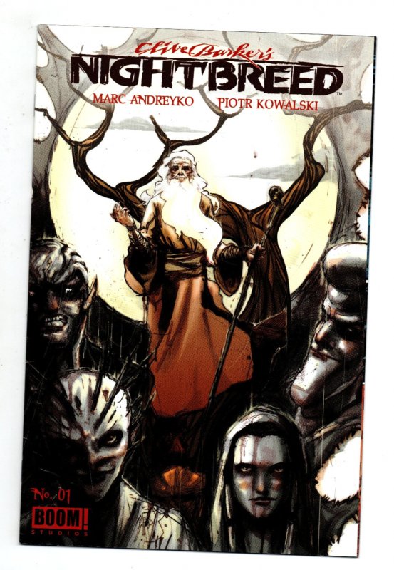 Nightbreed #1 (Boom! Studios, 2014), raw comic book in VF condition — front cover