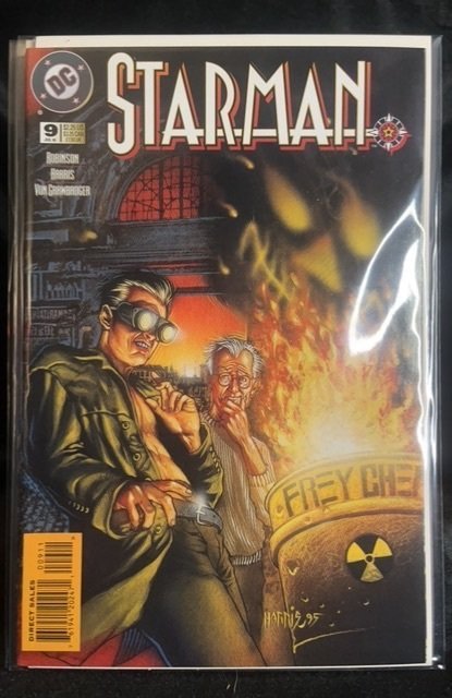 Starman #9 (DC Comics, 1995), raw, ungraded comic book — front cover