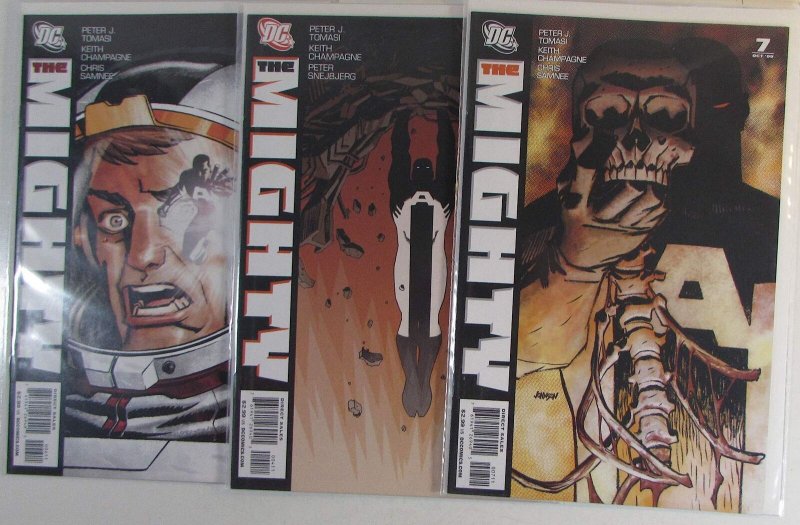 Mighty Lot of 3 #4, 6, 7 DC Comics (2009) NM 1st Print Comic Books (DC Comics, 2009), raw comic book in NM condition — front cover