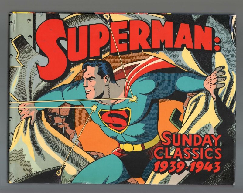 Superman: Sunday Classics-1939-1943-Jerry Siegel-Hardcover, raw, ungraded comic book — front cover