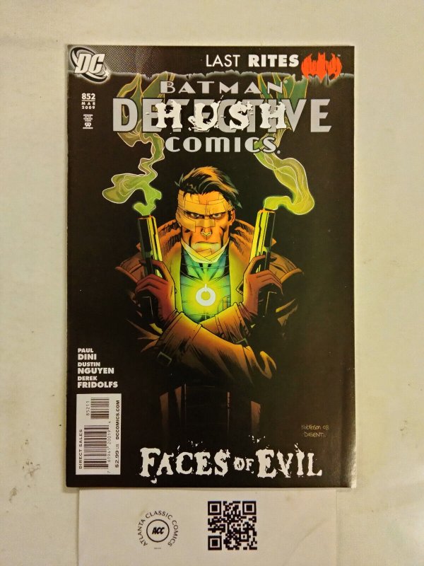 Detective Comics #852 (DC Comics), raw comic book in NM condition — front cover