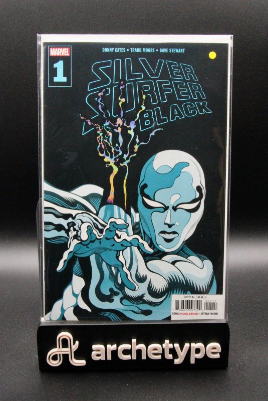 Silver Surfer: Black #1 (Marvel Comics, 2019), raw, ungraded comic book — front cover