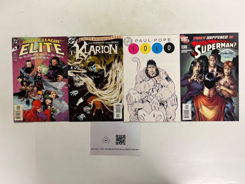 4 DC Comics Superman #222, raw, ungraded comic book — front cover