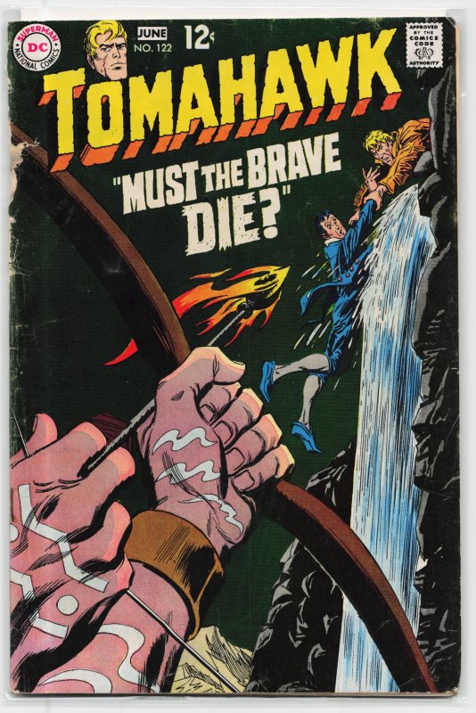 Tomahawk #122 (DC Comics, 1969), raw, ungraded comic book — front cover