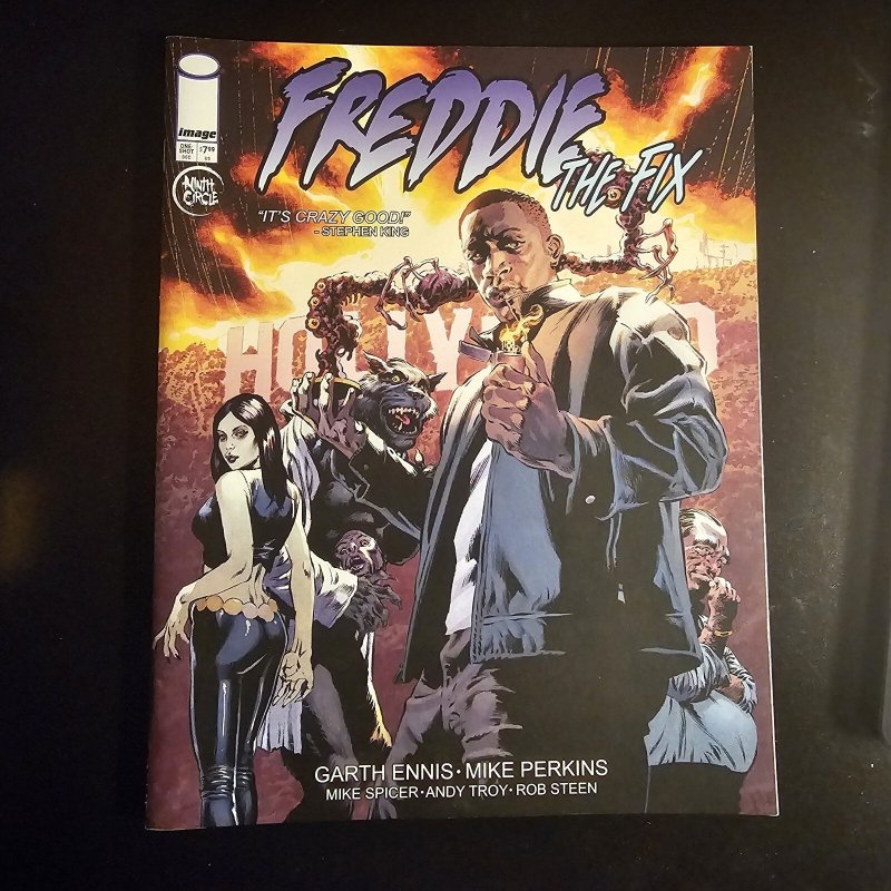 Freddie the Fix #1, raw, ungraded comic book — front cover