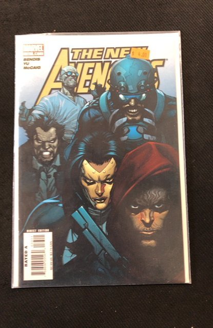 New Avengers #33 (Marvel Comics, 2007), raw, ungraded comic book — front cover