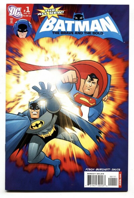 All New Batman: Brave and the Bold #1-2011-Superman-Comic Book NM-, raw comic book in NM- condition — front cover