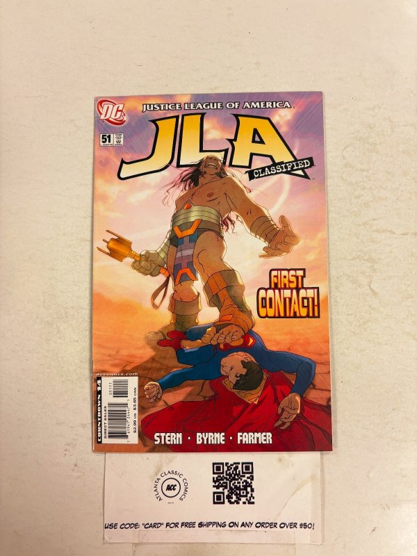 JLA Classified #50 (DC Comics), raw comic book in NM condition — front cover