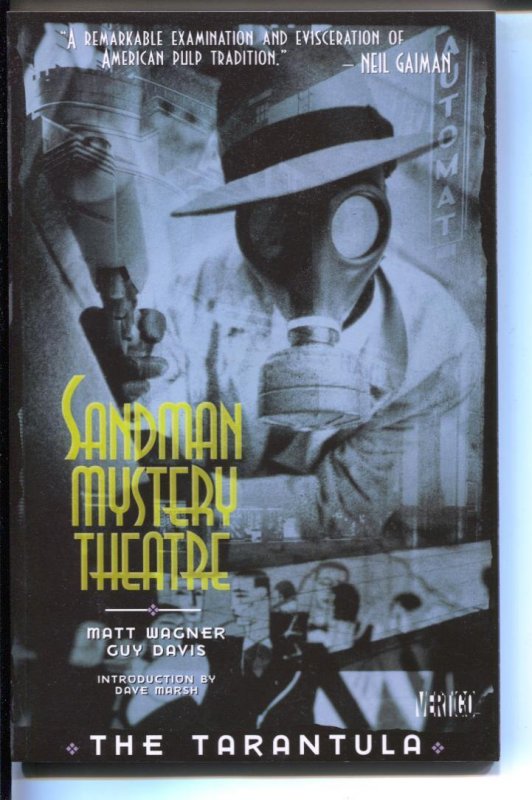 Sandman Mystery Theatre: The Tarantula-Vol 1-TPB-trade, raw, ungraded comic book — front cover