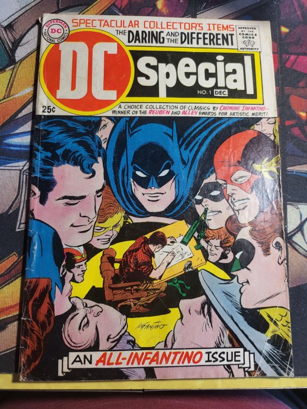 DC Special #1 (DC Comics, 1968), raw, ungraded comic book — front cover