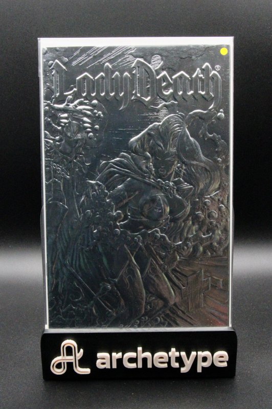 Lady Death: The Crucible #1 (1996), raw, ungraded comic book — front cover
