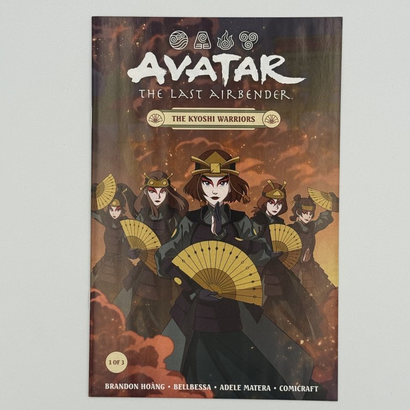 Avatar the Last Airbender the Kyoshi Warriors #1 (Dark Horse Comics), raw comic book in NM condition — front cover
