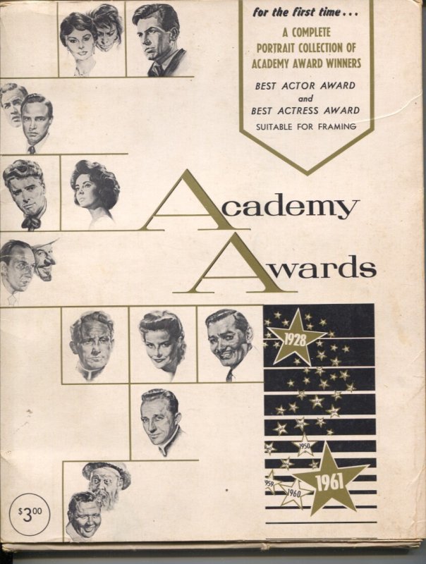 MAG: Academy Awards Winner Portrait Collection 1928-1961-1962-69 Nicholas Vol..., raw, ungraded comic book — front cover