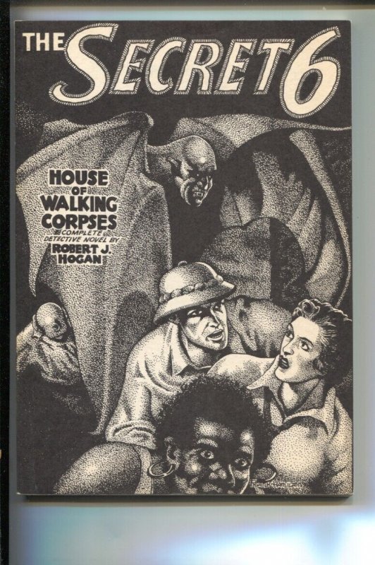 Pulp: Secret 6 #2, raw, ungraded comic book — front cover