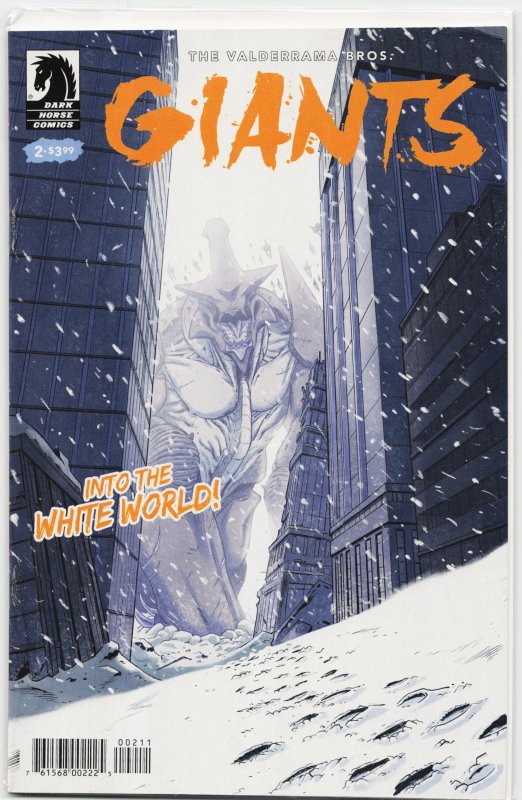 Giants #2 (Image Comics, 2018), raw, ungraded comic book — front cover