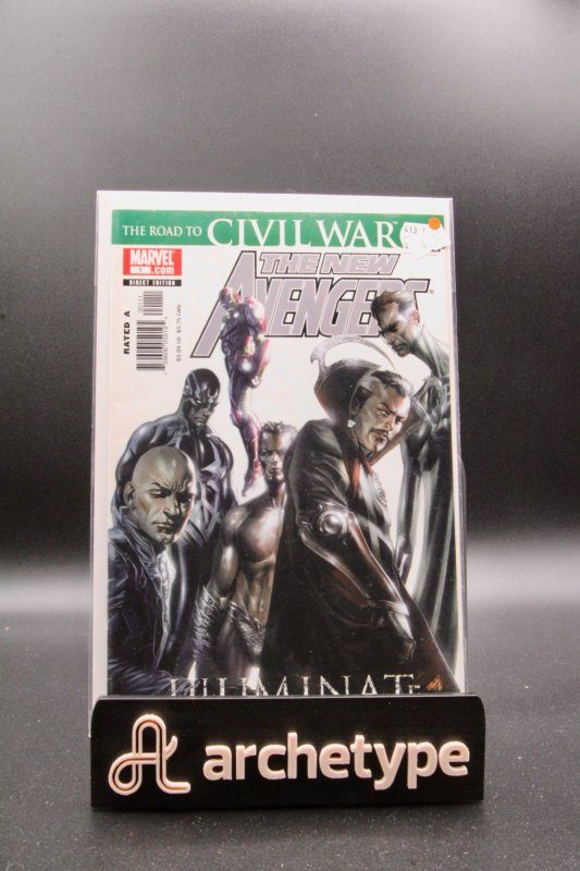 New Avengers #17 (Marvel Comics, 2006), raw, ungraded comic book — front cover