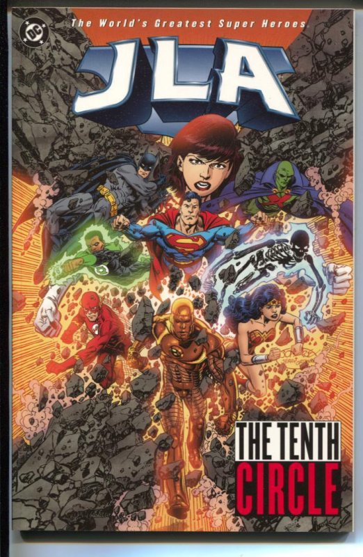 JLA: The Tenth Circle #5, raw, ungraded comic book — front cover