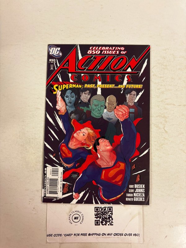 Action Comics #850 (DC Comics), raw comic book in NM condition — front cover
