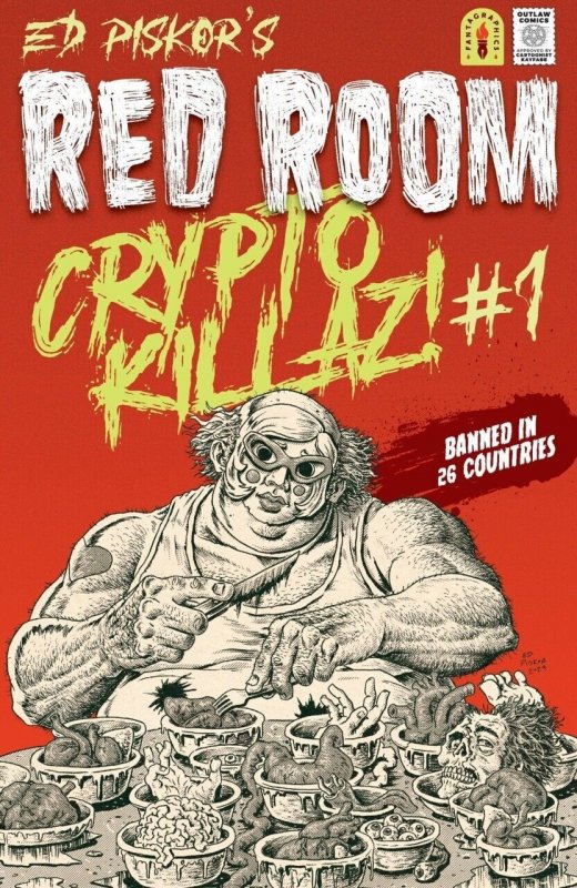 Red Room: Crypto Killaz #1 (2023), raw comic book in NM condition — front cover