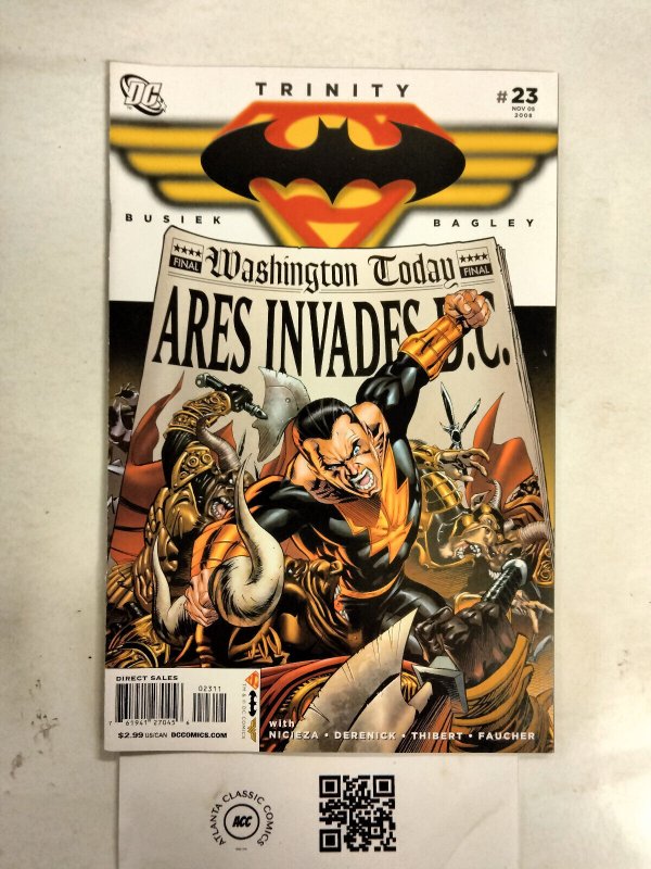 Trinity #23 (DC Comics), raw comic book in NM condition — front cover