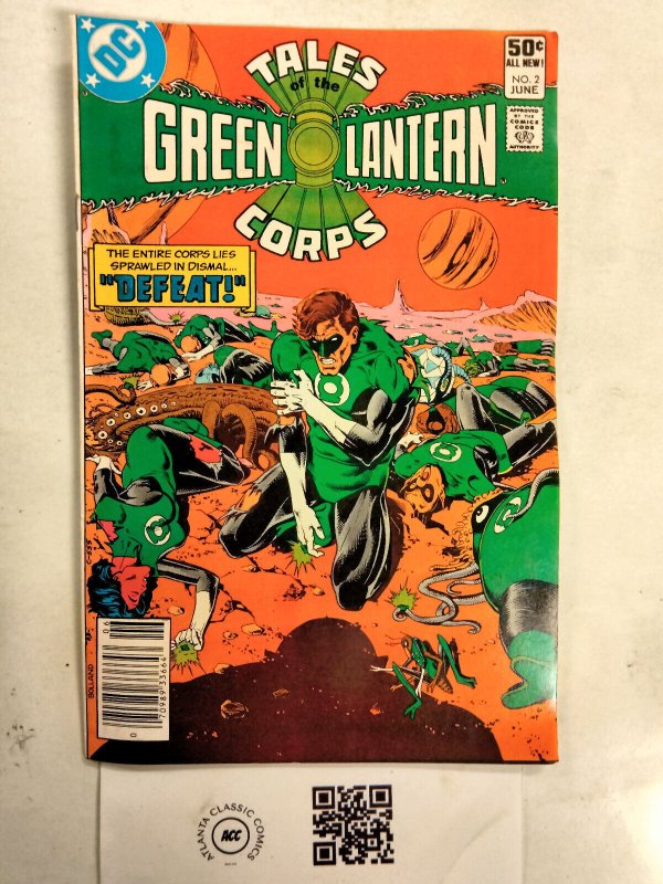Tales of the Green Lantern Corps #2 (DC Comics), raw comic book in NM condition — front cover