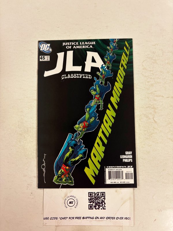 JLA Classified #45 (DC Comics), raw comic book in NM condition — front cover