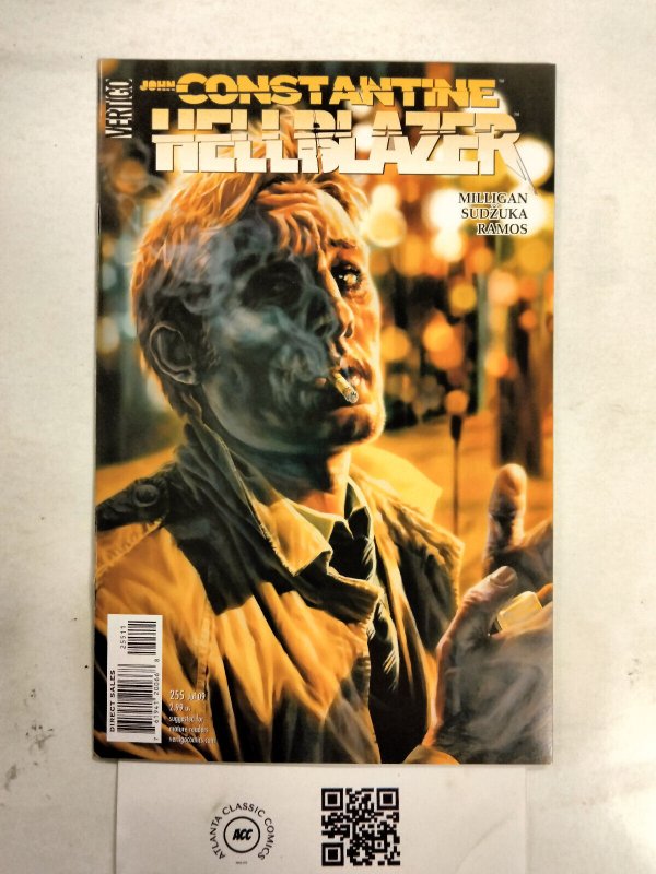 Hellblazer #255 (DC Comics), raw comic book in NM condition — front cover