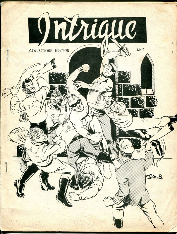 Intrigue #1, raw comic book in VG condition — front cover