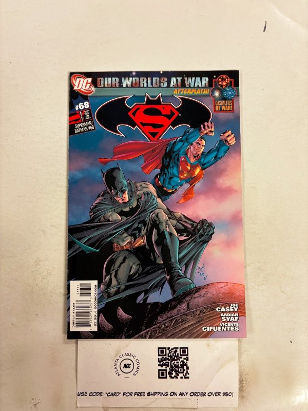 Superman Batman #68 (DC Comics), raw comic book in NM condition — front cover