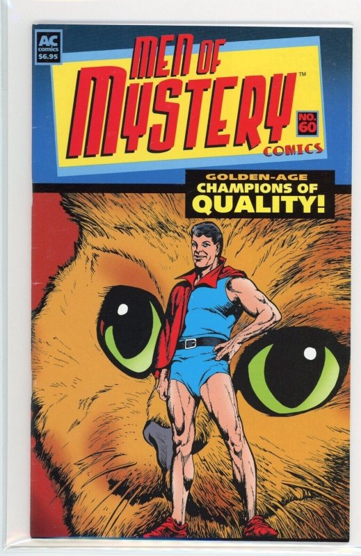 Men of Mystery Comics #60, raw comic book in VF- 7.5 condition — front cover