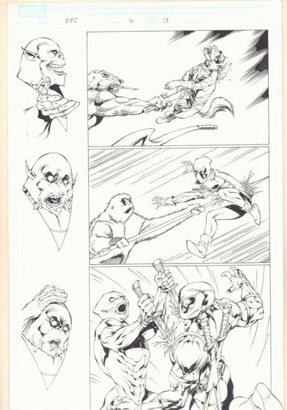 Deadpool Corps #6 (2010), raw, ungraded comic book — front cover