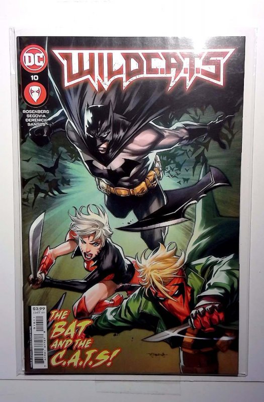 WildC.A.T.s #10 (DC Comics, 2023), raw comic book in NM condition — front cover