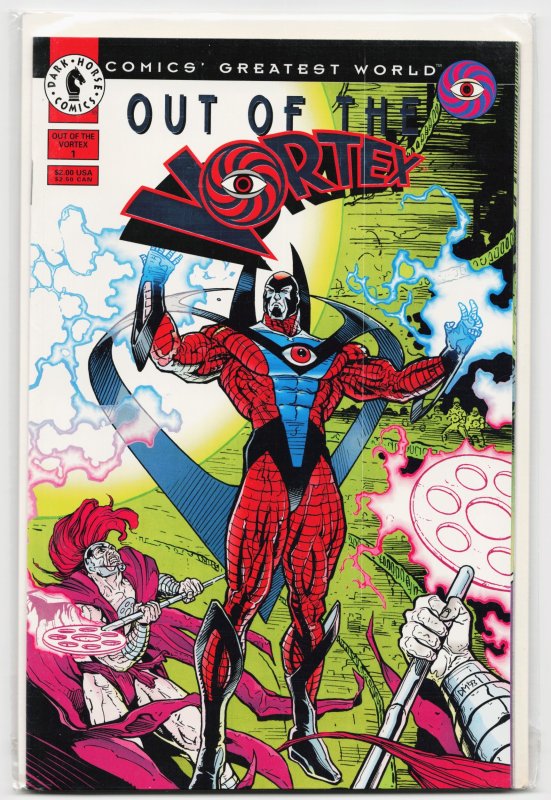 Out of the Vortex #1 (1993), raw, ungraded comic book — front cover