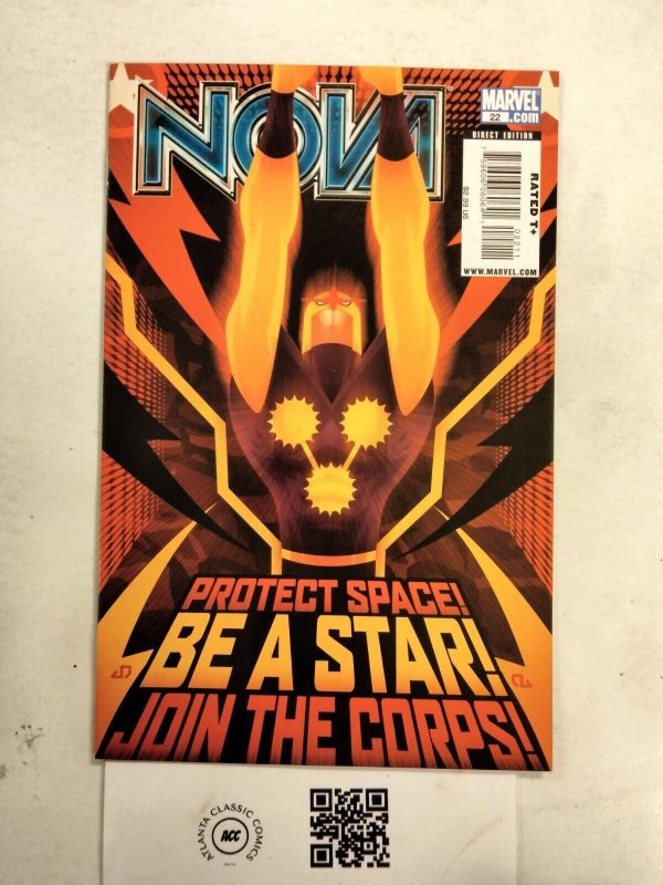 Nova #22 (Marvel Comics), raw comic book in NM condition — front cover