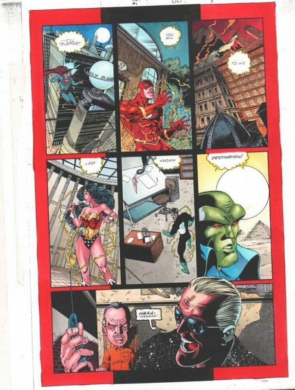 Justice Leagues: JL? #1, raw, ungraded comic book — front cover