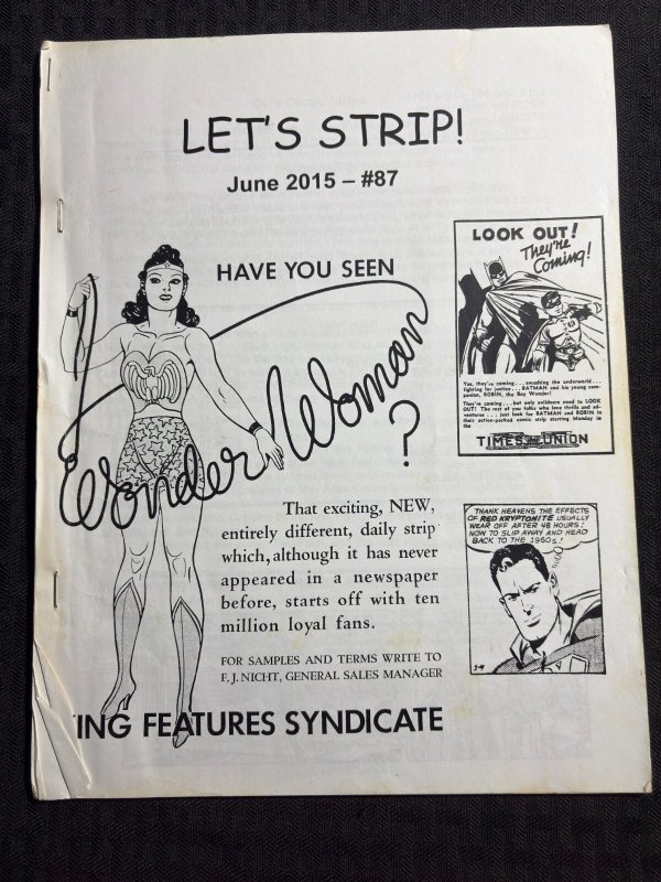 2015 Let's Strip Fanzine #87 (2015), raw comic book in VG 4.0 condition — front cover