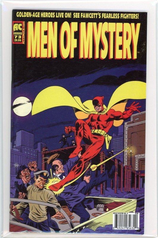 Men of Mystery Comics #73 (2008), raw comic book in VF 8.0 condition — front cover