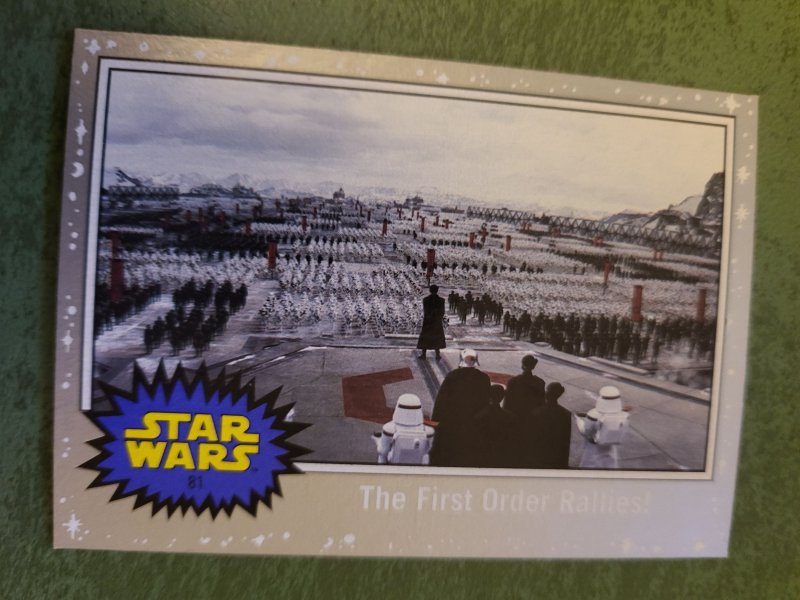 2015 Star Wars: Journey to Star Wars: The Last Jedi Gray Parallel #81 (2015), raw, ungraded comic book — front cover