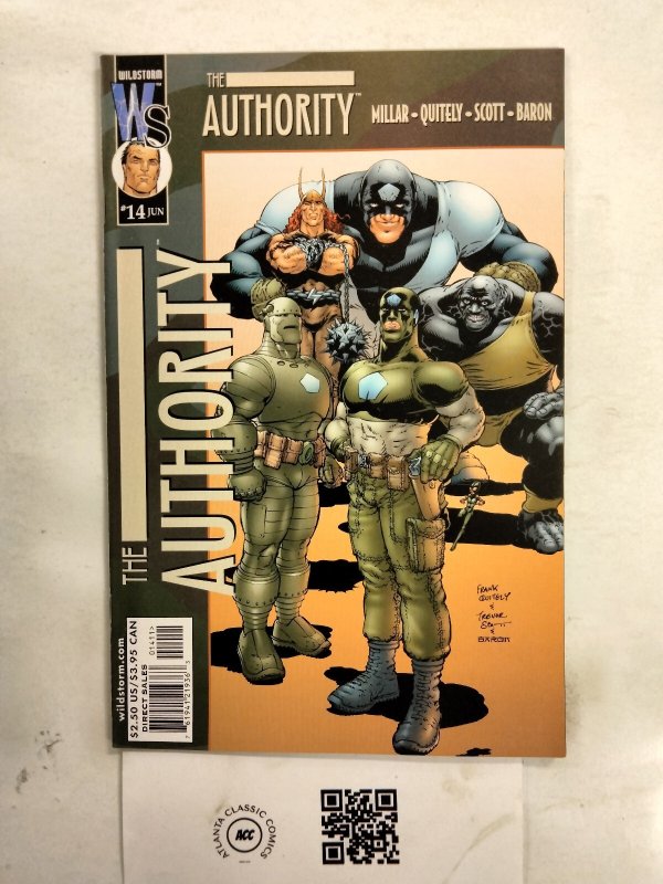 The Authority #18 (DC Comics), raw comic book in NM condition — front cover