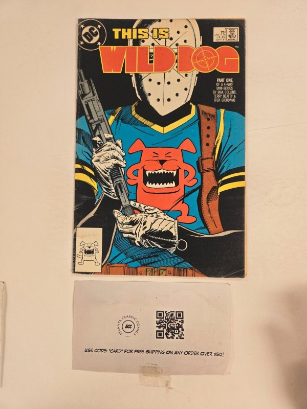Wild Dog #1 (DC Comics), raw comic book in VG condition — front cover