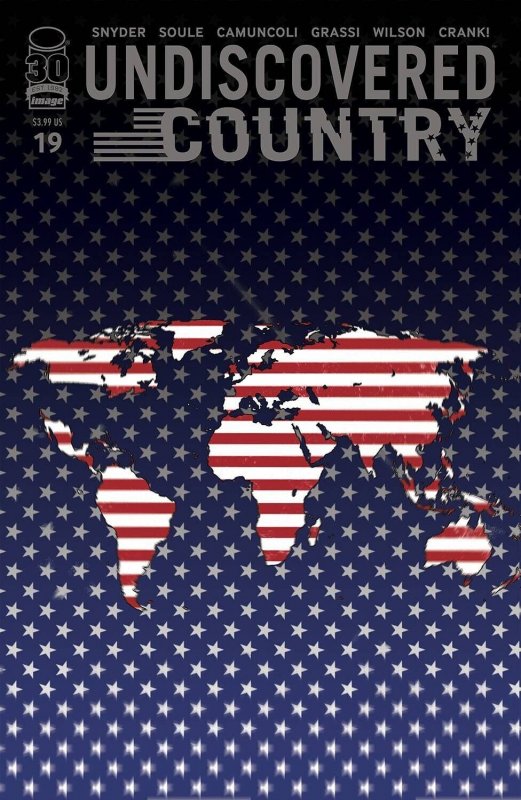 Undiscovered Country #19 (Image Comics, 2022), raw, ungraded comic book — front cover